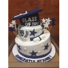 Graduation Fondant Cake